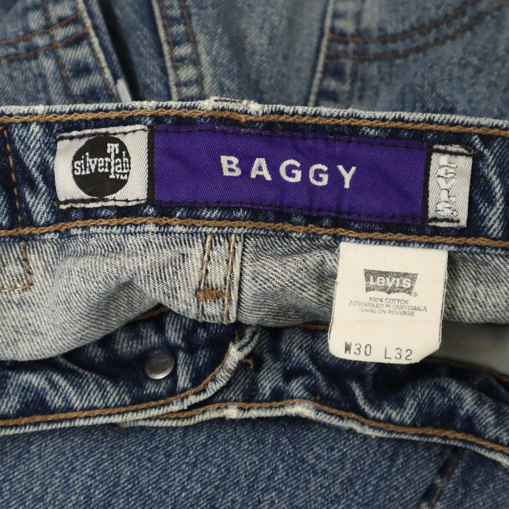 Levi's 90s Silver Tab Old denim Buggy pants w30 BAGGY JEANS Men's Used