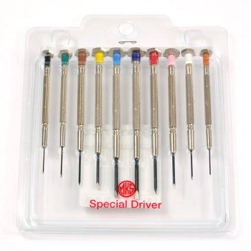 Meikosha MKS 10-piece Colored Screwdriver Set