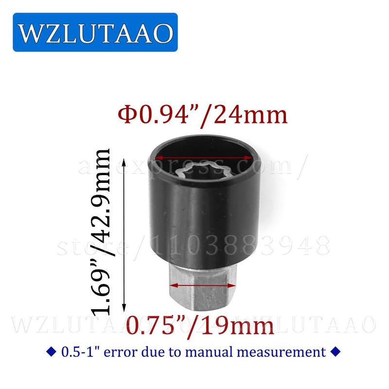 1Pcs #311-#320 Car Tire Anti-Theft Screw Removal Tool Socket Wrench Disassembly Tool Key Sleeve For Mercedes-Benz Repair Kit
