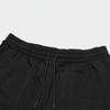 FILA Fusion Workwear Mid-Rise Drawstring Fashion Cuffed Casual Knit Sports Pants Men bottoms Black T11M413603F-BK