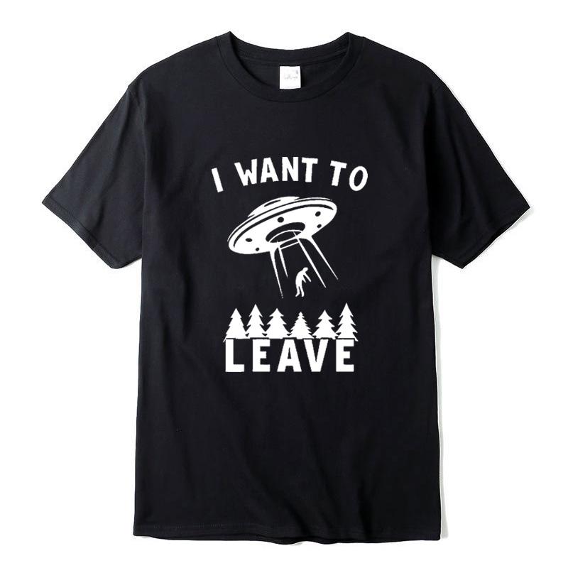 100 Cotton Casual Short Sleeved Spaceship Printing Funny T Shirt O Neck Knit Comfortable Fabric Street