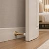 Spring Flexible Wall Protector with Rubber Tip Metal Construction for Home Office Hotel Apartment Door Protection