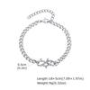 New Men's Chain Bracelet,Never Fade Cuban Chain Wristband,Casual Zircon Gift