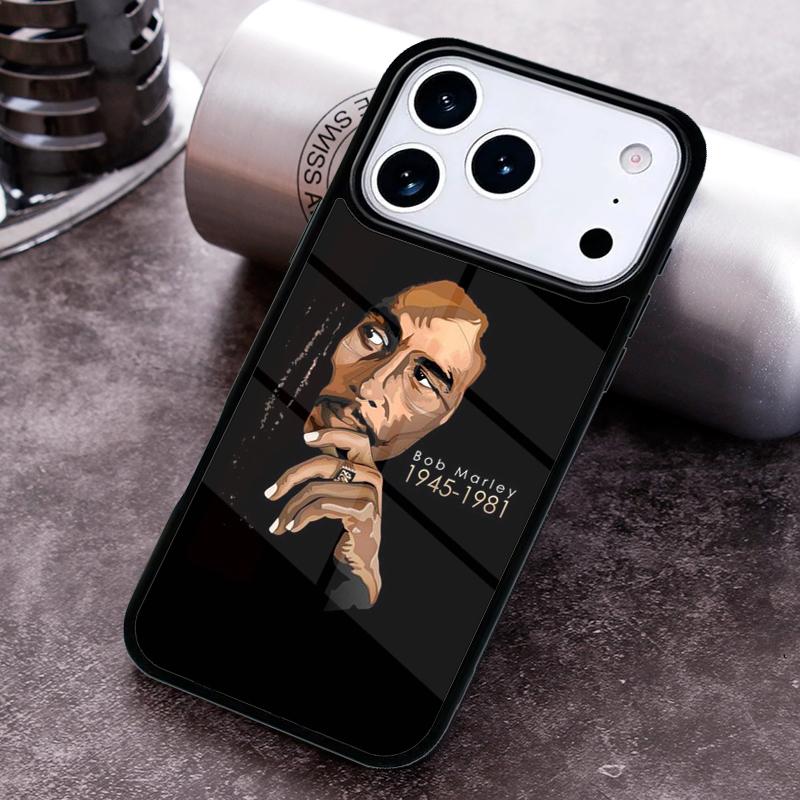 Rasta Lion Reggae Bob Marleys Phone Case for iPhone 17 16 15 Pro Max Air 14 13 12 11 Plus Shockproof Capa Cover