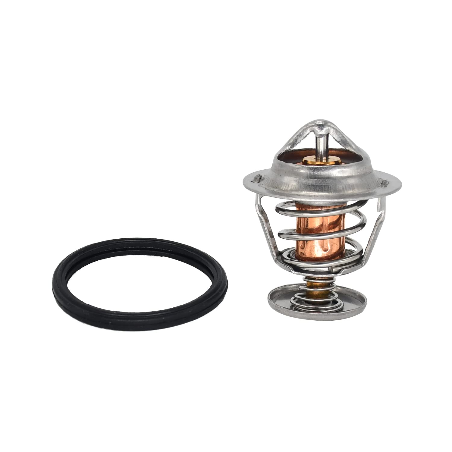 160°F Thermostat with Gasket CH15536 Compatible with John Deere 129350-49800 Tractor 430 455 GX355 2210 4010 4100 411 X495 X595 Lawn Garden Tractor