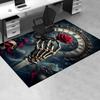 "Timeless Beauty: Gothic Skeleton Hand Holding Red Rose Wall Art Print"Office Mat Home Decor Office Desk Chair Carpet for office ph84
