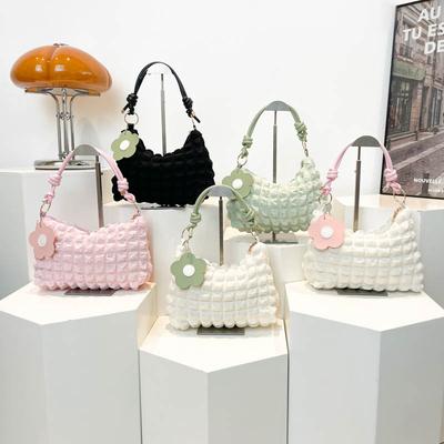 Stylish Small Fresh Pleated Armpit Bag Women's New Large-capacity Versatile Cute Shoulder Bag