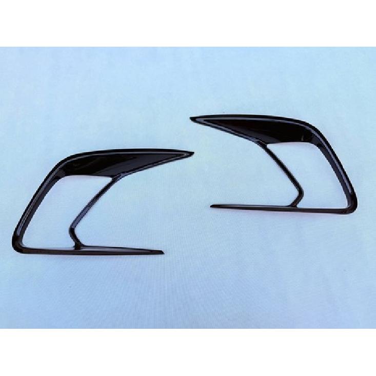 For 2024-2025 Toyota Grand Highlander ABS Black Front Fog Light Lamp Cover Trim