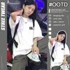 Shoulder Fashion Trendy Pure Cotton Couple's Short Sleeve T-Shirt Women's Summer Original Design Niche Style Slim Looking White Tops