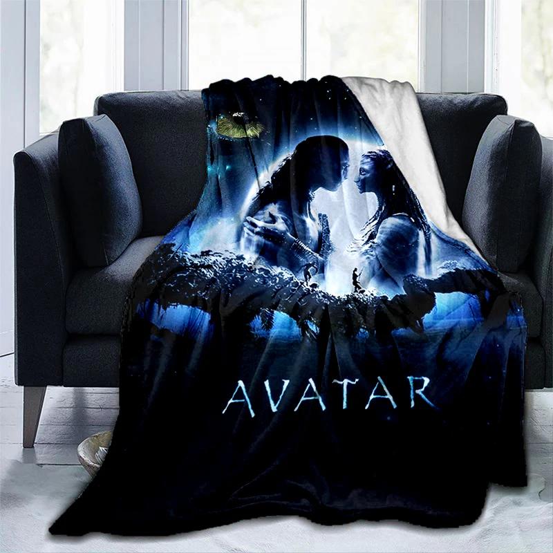 Avatar Film Gedruckte Weiche Warme Decke für Wohnzimmer Schlafzimmer Bett Sofa Couch Büro Geschenke Flanell Überwurfdecken