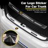 1 stk Gjennomsiktig Beskyttelsesklistremerke for Bilbagasjelokk Bilutstyr For Porsche Boxster Cayenne Panamera Macan Cayman 911 918 996 917 991