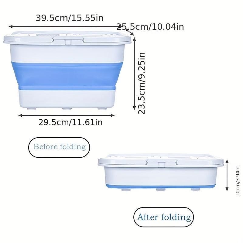 1 Portable Folding Fish Bucket 13L Live Fish Container with Breathable Mesh Suitable for Outdoor Travel, Hiking, and Fishing