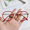 Fashion Rond Glasses Frame Eyewear Frame Metal Anti Blue Light Computer Glasses