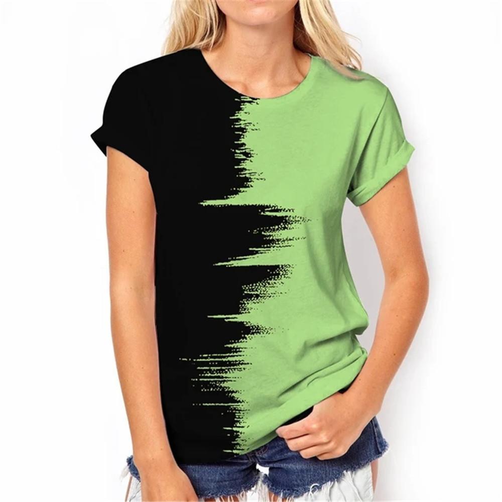 

Клубный топ в стиле хип-хоп, расширенный дизайн, 3D принт, летняя модная женская футболка с буквенным принтом, с коротким рукавом, повседневный винтажный пуловер в стиле Харадзюку 2XL