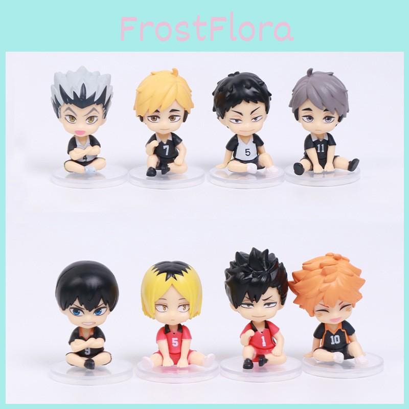 Engaging Sitting Volleyball Boy Figurines From Haikyuu Showcasing Taketora Kageyama Perfect For Display