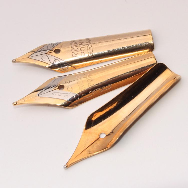 Universal 26mm Straight Nib Fountain Pen - Replaceable Metal Calligraphy Nib Accessory