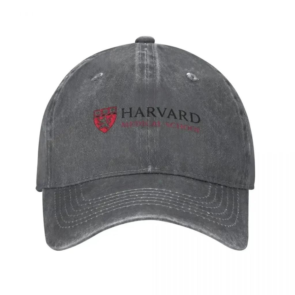 Cappellini da Baseball Harvard Medical School Moda Cappelli di Jeans Outdoor Regolabile Casquette Hip Hop Baseball Cappello da Cowboy per Unisex Donna