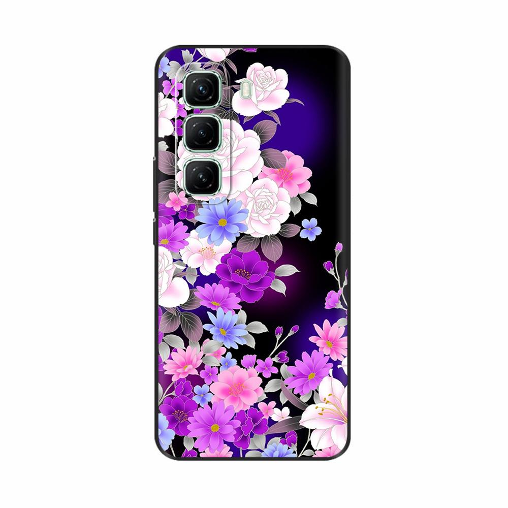 For Infinix Hot 50 Pro Plus Case Hot50 Pro Cute Soft Silicone Phone Cases Cover For Infinix Hot 50 4G 5G Case Protective Fundas