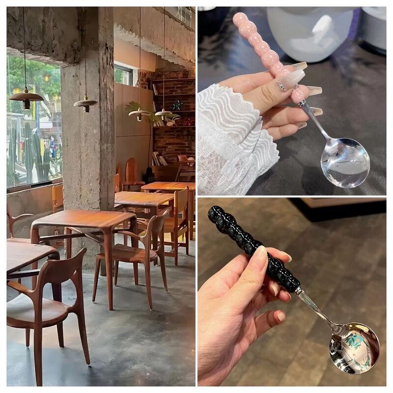 Bayou Pearl Handle Stainless Steel Spoons