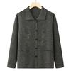 Grandma's Loose Knit Cardigan for Women - Middle-Aged & Elderly Spring/Autumn Wear