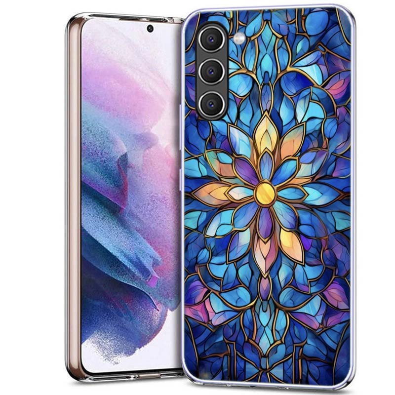 

Floral stained-glass effect so Beautiful Phone Case for Samsung A54 A14 A24 A34 A17 A37 A57 A55 A35 A25 A15 A13 A23 A33 A53 A07 Samsung A34