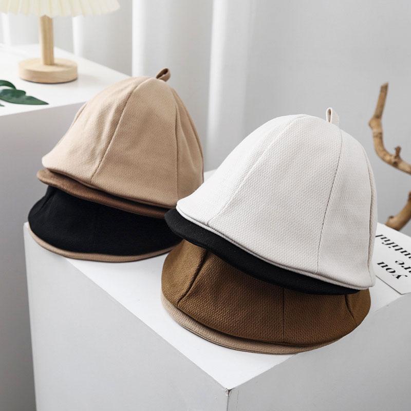 Retro casual versatile deep top painter hat women's autumn and winter fashion newsboy hat literary fisherman hat
