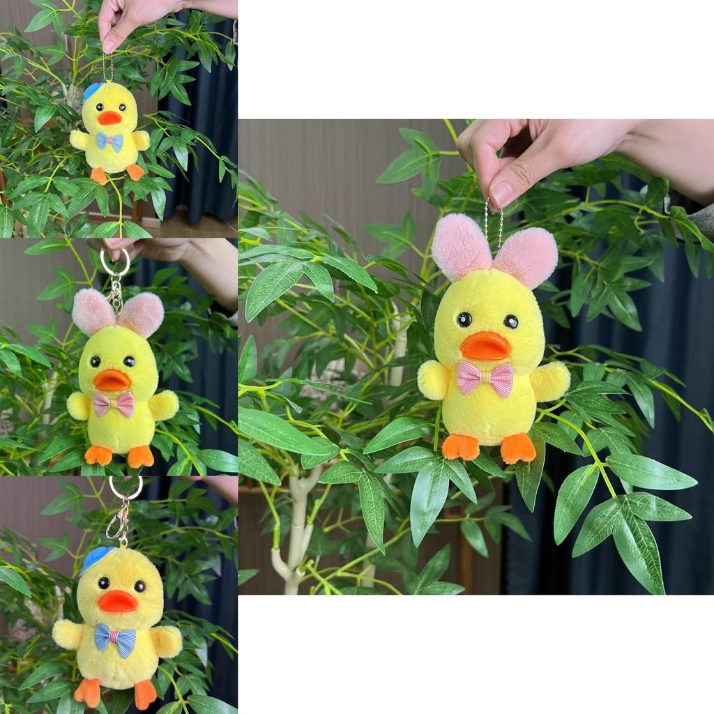 Delightful Pp Cotton Filled Plush Duck Toy With Vibrant Colors For Accessories Trendy