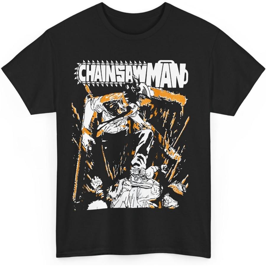 Денджи Макима Бензопила Дьявол Манга Аниме Футболка M-17 XXXXXL чёрный