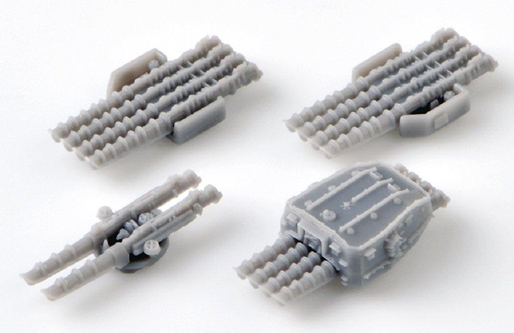 Fine Mold Nano Dread Series Torpedo Tube Set 1 Plastic Model Parts WA20 1/700 Twin/Quadruple