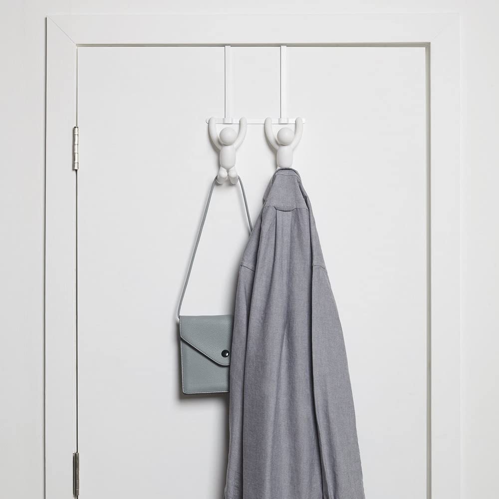 Umbra BUDDY OTD DOUBLE HOOK Door Double for and Unique Interior and Dead Umbra BUDDY OTD DOUBLE 21004260660 Hook, Hook, Human-Shaped, Coats, Hats,