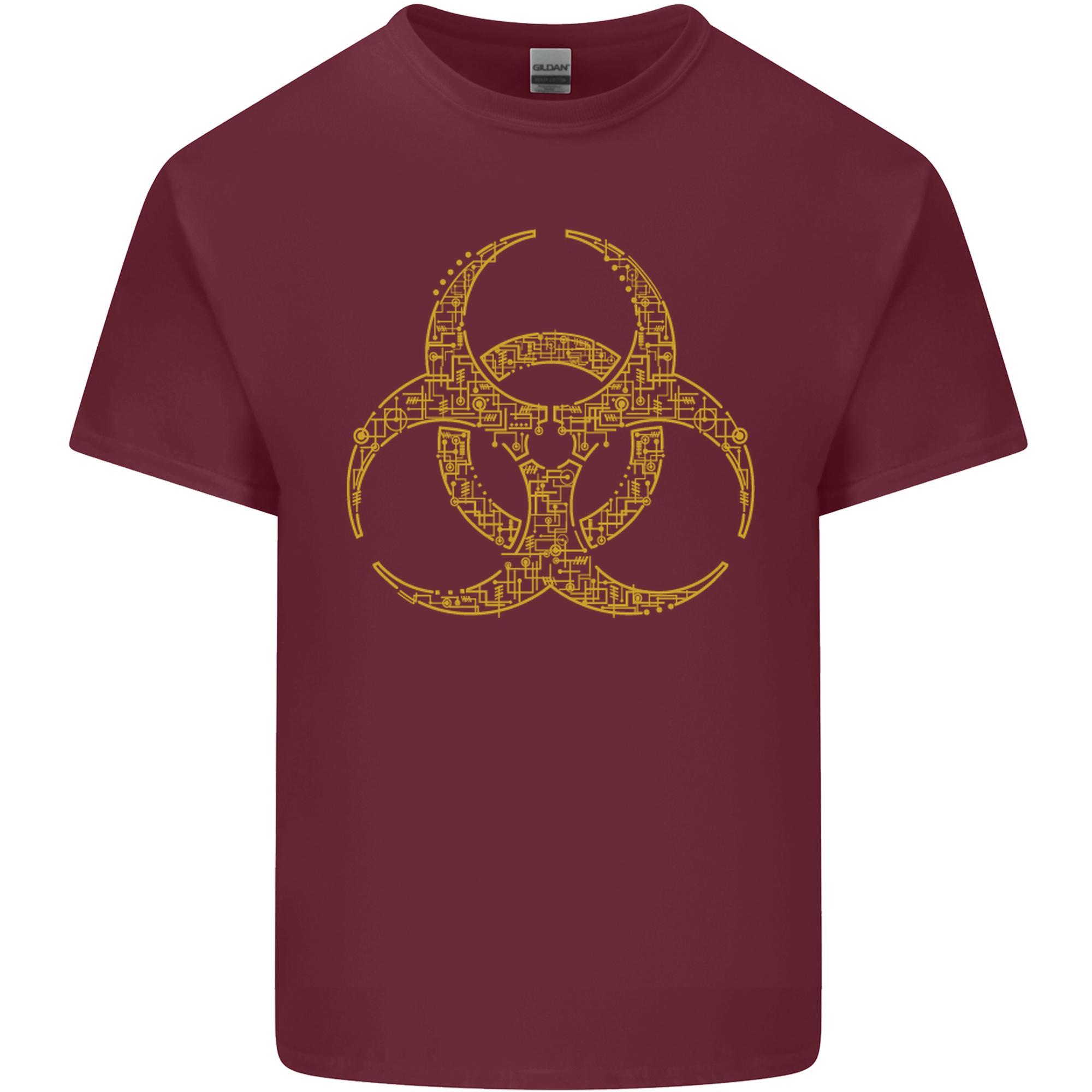 Digital Biohazard Gaming Gamer Zombie Unisexs Light Cotton TShirt S