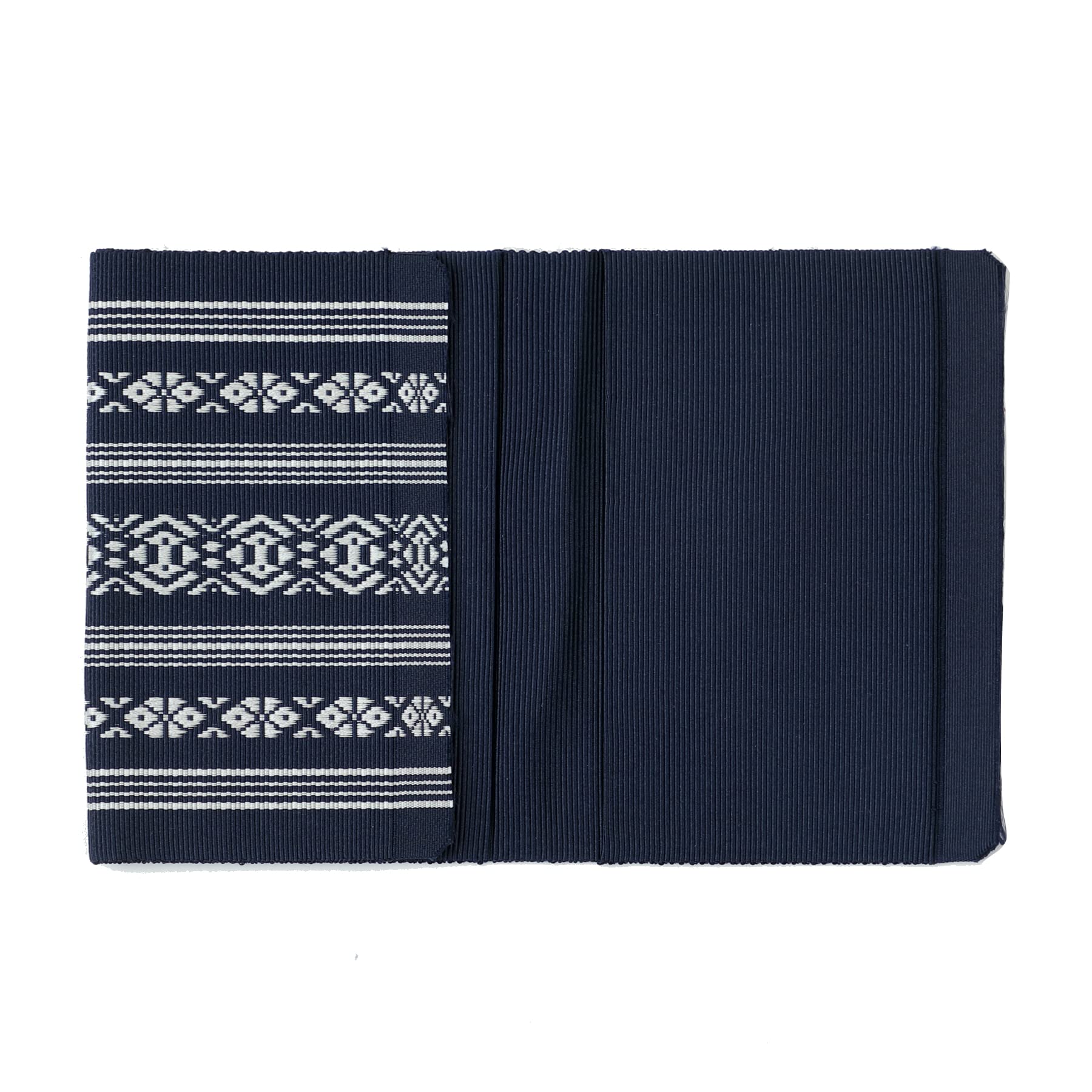 

Hakata Ori Bag Woven Wallet Navy [Sanui Textile] темно-синього кольору
