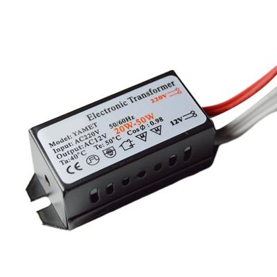 Out Put Transformer Transformer 20-50W 250W 50W 60-106g/2.1-3.7oz AC12V And Compatible LED Bulbs Halogen/Xenon