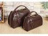 Full-Grain Lambskin Leather Crossbody Handbag with High-End Metal Lock for Women