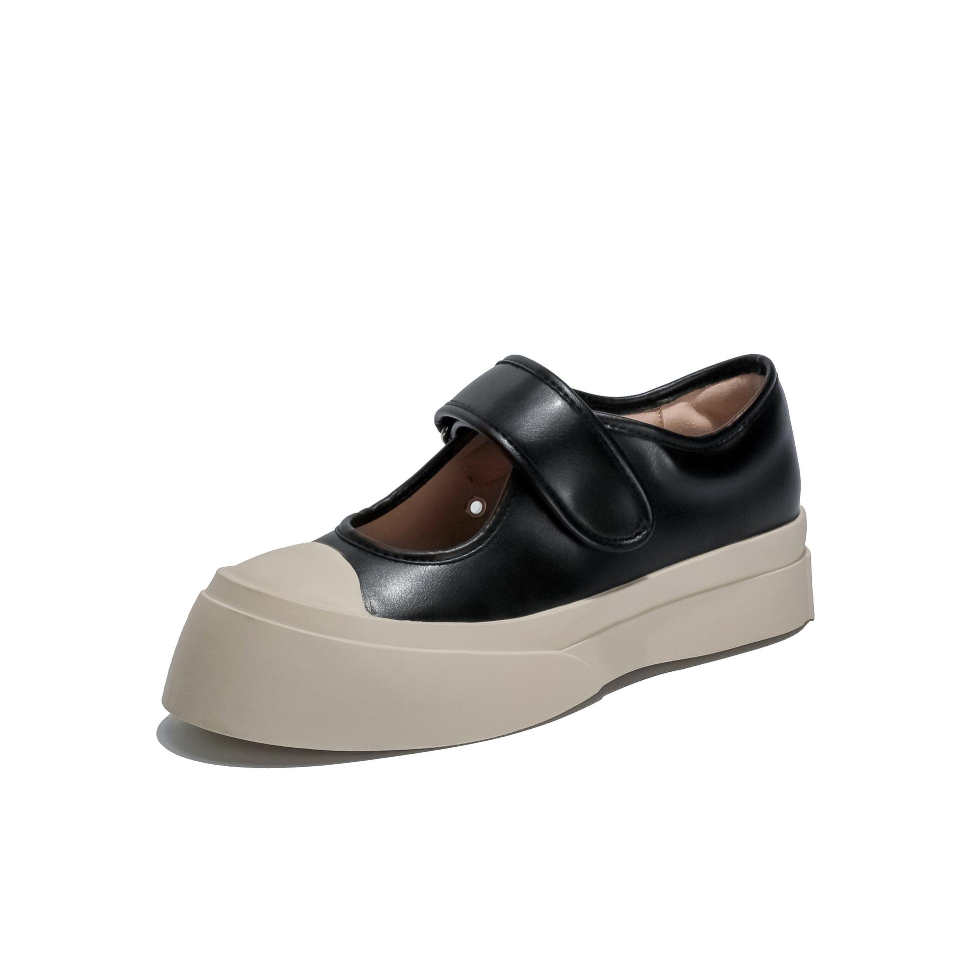

Grape mother autumn new thick-soled Mary Jane casual shoes women s comfortable thick-soled heightening women s shoes wear advanced sense 34