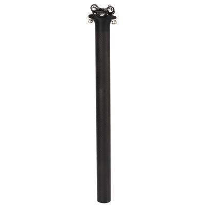 Tijă de șa din carbon 30.8 X 400mm Ultralight Înlocuire Tub de șa pentru biciclete montane biciclete de șosea
