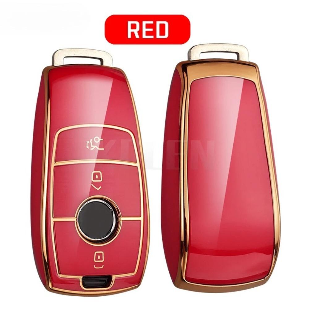 TPU Autoschlüsselhülle Abdeckung Schale Fob für Mercedes Benz A C E S-Klasse W204 W205 W212 W213 W176 GLC CLA AMG W177 Auto Zubehör