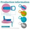 4Pcs Soda Can Cover Creative Sealed Silicone Straw Beverage Can Cover Cup Cov Suitable For Canned Beverage Reusable Tank Cover