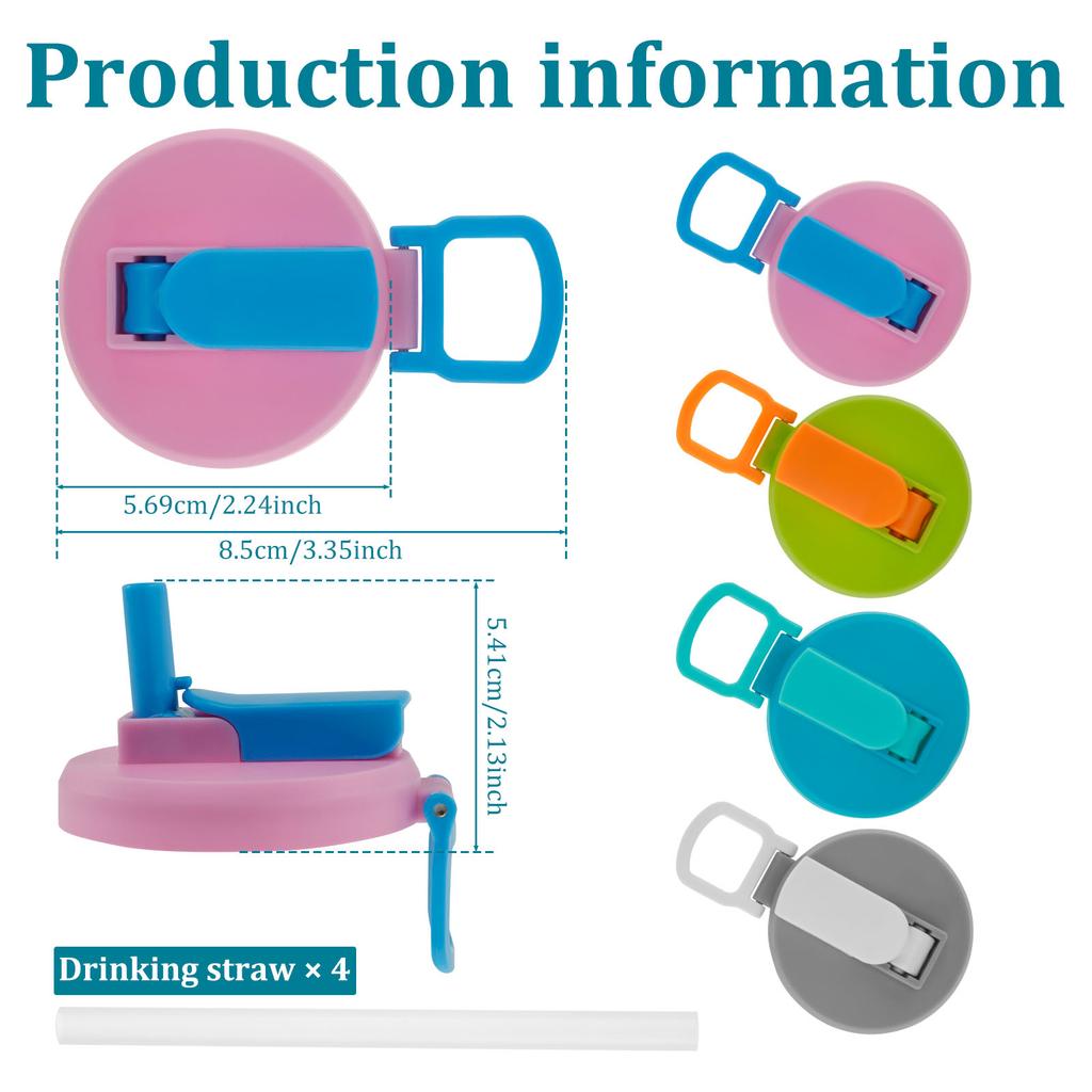 4Pcs Soda Can Cover Creative Sealed Silicone Straw Beverage Can Cover Cup Cov Suitable For Canned Beverage Reusable Tank Cover