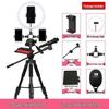 Multifunctional Mobile Streaming Tripod with Beauty Fill Light for Outdoor Videos & Selfies
