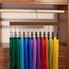 New Closet Organizer With 10/12 Clips, Space Saving Hanging Closet Organizer, Space-Saving Hat Scarf Clothespins