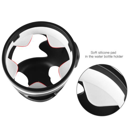 Outdoor Bike Bicycle Water Bottle Holder Kettle Cup Cage Cycling Accessory Black