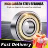 10-100PCS 608ZZ Ball Bearings 608ZZ Metal Double Shielded Miniature Deep Groove Skateboard Ball Bearings 8mm X 22mm X 7mm