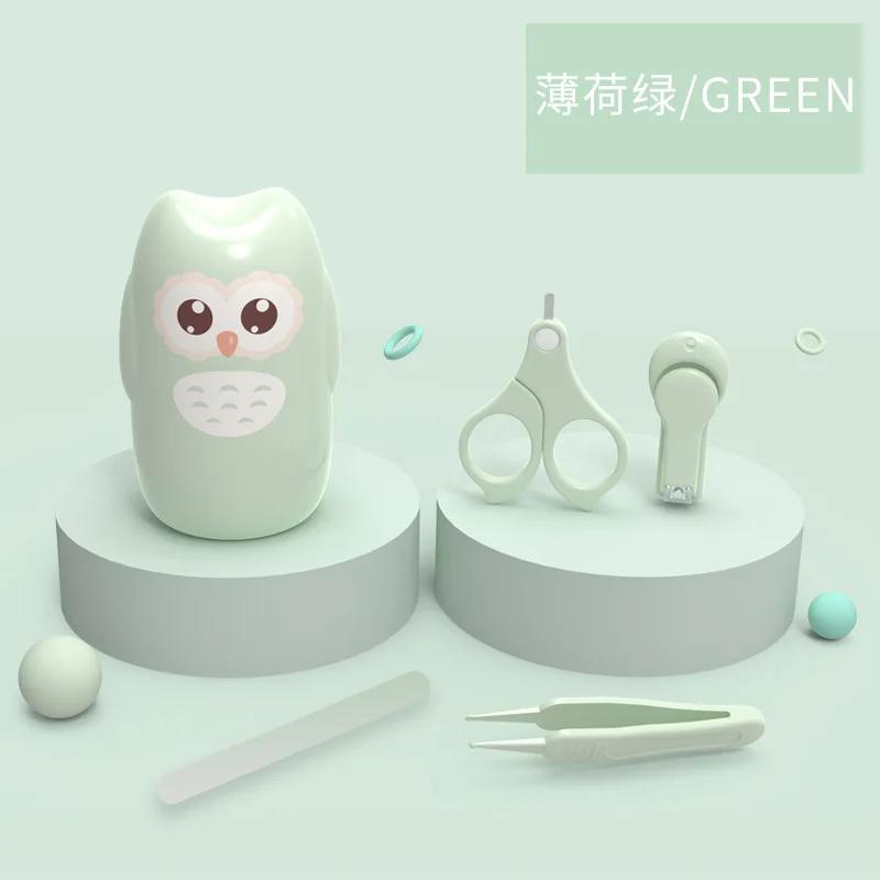 Newborn Baby Nail Scissors Baby Nail Care Tools Kids Safety Portable Nail Scissors Trimmer Tweezers with Box Kids  Nail Art  Set
