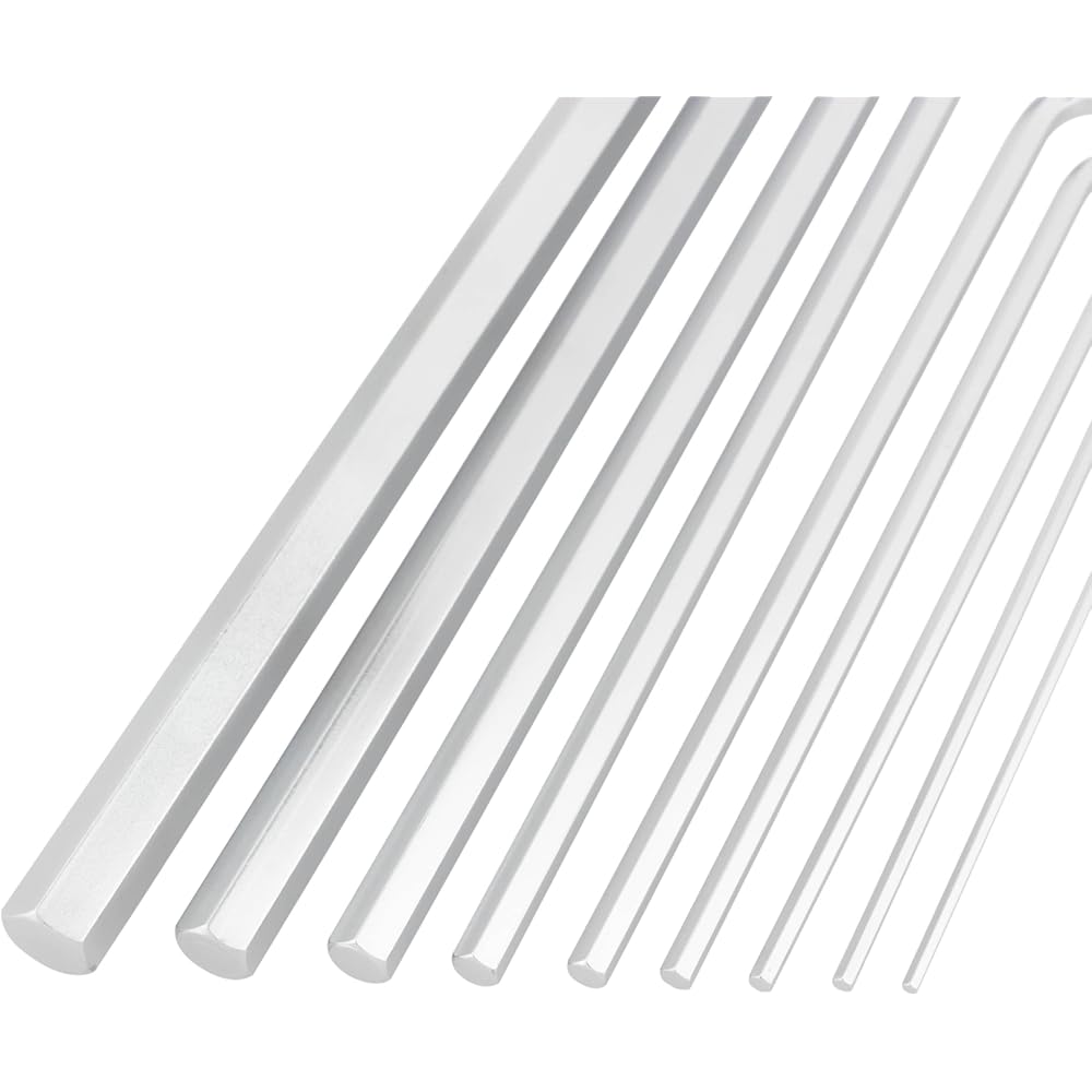TONE Long Hex L-Wrench Set ALB900 Inch 9-Piece Tool Set