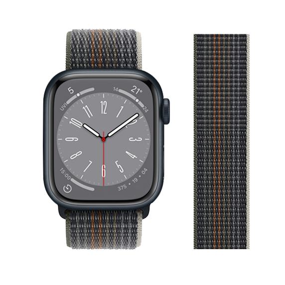 Nylon Strap For Apple Watch 10 Bands 46mm 44mm 40mm 45mm 41mm 49mm 42mm 38mm Bracelet Correa iwatch Series 8 se 7 6 3 9 11 40 mm