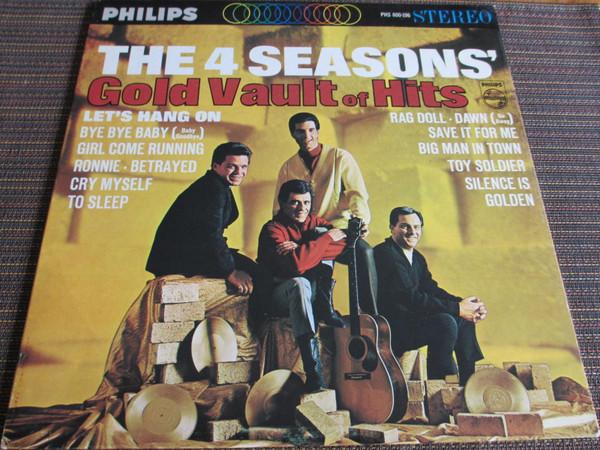 

LP Record 4 SEASONS The 4 Seasons Gold Vault Of Hits PHS600196 PHILIPS 1965 Canada Pop Used