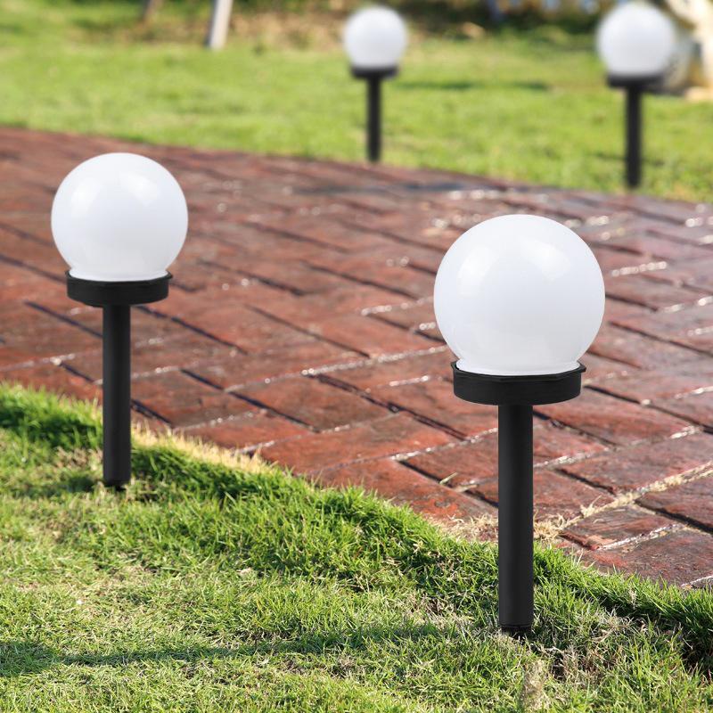 Outdoor Waterproof Solar Lawn Lamp - Decorative Garden Ground-Plug Light
