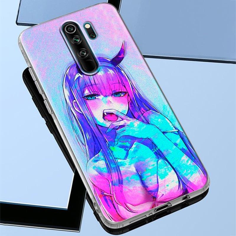 Carcasă de telefon Zero Two Anime Darling In The Franxx pentru Xiaomi Redmi Note 9s 8 11 7 9 10 Pro 10s 11s Note 8Pro K40 transparentă