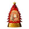 Christmas Tree Shaped LED Oil Light Handmade Festival Tabletop Ornament Decorative Lamp Decoration for Home and Office